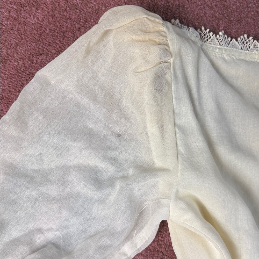 RARE GUNNE SAX VINTAGE DRESS MAXI WESTERN GOWN - Picture 12 of 12